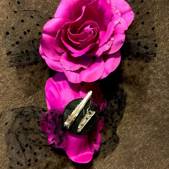 Purple/ Black Ballet Performance Leotard - Picture 5 of 5